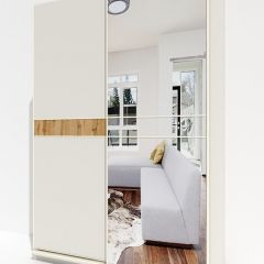 Шкаф-купе 1600 серии SOFT D6+D4+B2+PL2 (2 ящика+1штанга+1 полка) профиль «Капучино» в Ишиме - ishim.mebel24.online | фото 2