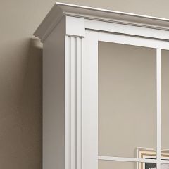 Шкаф-купе 1700 серии NEW CLASSIC K4+K4+B2+PL4 (2 ящика+F обр. штанга) профиль «Капучино» в Ишиме - ishim.mebel24.online | фото 4