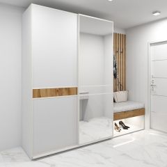 Шкаф-купе 1800 серии SOFT D6+D4+B2+PL2 (2 ящика+1штанга+1 полка) профиль «Капучино» в Ишиме - ishim.mebel24.online | фото 5