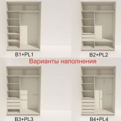 Шкаф-купе 1800 серии SOFT D6+D4+B2+PL2 (2 ящика+1штанга+1 полка) профиль «Капучино» в Ишиме - ishim.mebel24.online | фото 7
