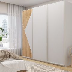 Шкаф-купе 2100 серии SOFT D7+D3+D3+B22+PL4 (по 2 ящика лев/прав+2штанги) профиль «Капучино» в Ишиме - ishim.mebel24.online | фото