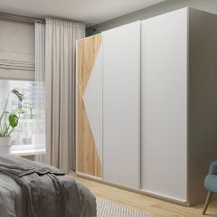 Шкаф-купе 2100 серии SOFT D7+D3+D3+B22+PL4 (по 2 ящика лев/прав+2штанги) профиль «Капучино» в Ишиме - ishim.mebel24.online | фото 5