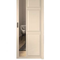 Шкаф-купе 2150 серии NEW CLASSIC K6Z+K1+K6+B22+PL1 (по 2 ящика лев/прав+1 штанга) профиль «Капучино» в Ишиме - ishim.mebel24.online | фото 13