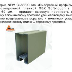 Шкаф-купе 2150 серии NEW CLASSIC K6Z+K1+K6+B22+PL1 (по 2 ящика лев/прав+1 штанга) профиль «Капучино» в Ишиме - ishim.mebel24.online | фото 17