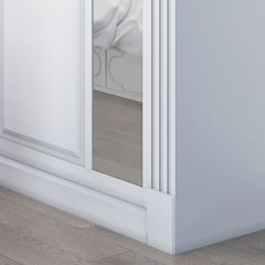 Шкаф-купе 2150 серии NEW CLASSIC K6Z+K1+K6+B22+PL2(по 2 ящика лев/прав+1 штанга+1 полка) профиль «Капучино» в Ишиме - ishim.mebel24.online | фото 5