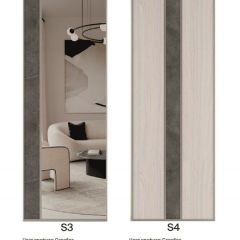 Шкаф-купе 2250 серии SILVER S5+S1+S5 B22+PL2 (по 2 ящика лев/прав+1 штанга+1 полка) профиль «Серебро» в Ишиме - ishim.mebel24.online | фото 11