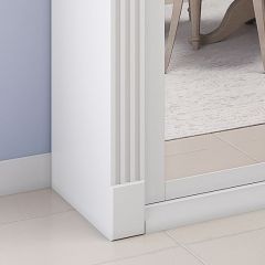 Шкаф-купе 2450 серии NEW CLASSIC K1+K1+K1+B22+PL4 (по 2 ящика лев/прав+F обр.штанга) профиль «Капучино» в Ишиме - ishim.mebel24.online | фото 5