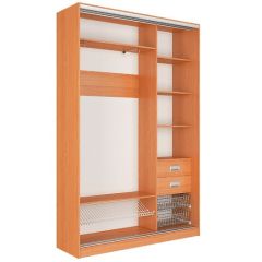 Шкаф-купе Джонни 1500 вариант 2 (Зеркало/Зеркало) в Ишиме - ishim.mebel24.online | фото 3