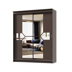 Шкаф-купе Фаворит 1.5 серия Альянс (Венге) в Ишиме - ishim.mebel24.online | фото