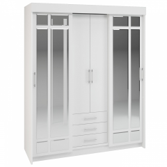 Шкаф-купе Фортуна (МОНО Белый) в Ишиме - ishim.mebel24.online | фото 1