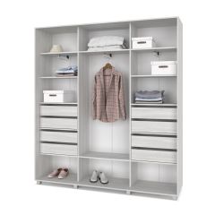 МАРТИН Шкаф-купе Шимо светлый (2200*450) М421 в Ишиме - ishim.mebel24.online | фото 4