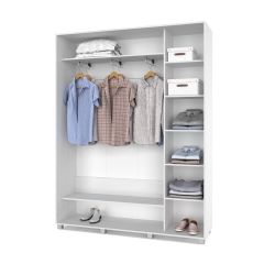 РОЛАНД Шкаф-купе Анкор светлый (450*1700) Р471 в Ишиме - ishim.mebel24.online | фото 3