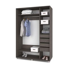 РОЛАНД Шкаф-купе Анкор темный (600*1500) Р651 в Ишиме - ishim.mebel24.online | фото 4