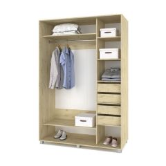 РОЛАНД Шкаф-купе Ирландский дуб (600*1200) Р621 в Ишиме - ishim.mebel24.online | фото 4