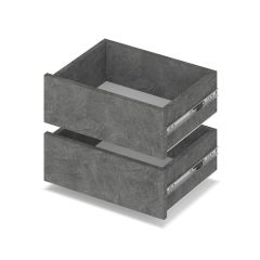 РОЛАНД Шкаф-купе с зеркалами Камень темный (450*1000) Р403 в Ишиме - ishim.mebel24.online | фото 3