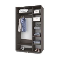 РОЛАНД Шкаф-купе с зеркалом Анкор темный (600*1300) Р632 в Ишиме - ishim.mebel24.online | фото 2