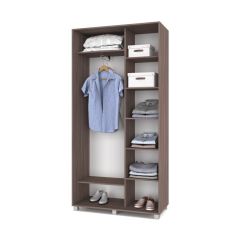 РОЛАНД Шкаф-купе Шимо темный (450*1100) Р411 в Ишиме - ishim.mebel24.online | фото 2