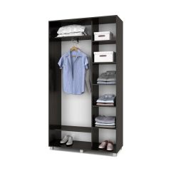 РОЛАНД Шкаф-купе Венге (450*1200) Р421 в Ишиме - ishim.mebel24.online | фото 2