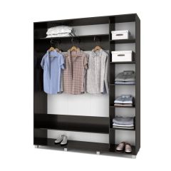 РОЛАНД Шкаф-купе Венге (450*1800) Р481 в Ишиме - ishim.mebel24.online | фото 2