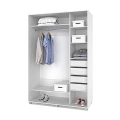 РОЛАНД Шкаф-купе с зеркалами Анкор светлый (600*1500) Р653 в Ишиме - ishim.mebel24.online | фото 4