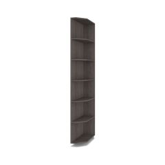 РОЛАНД Шкаф-купе зеркалом Анкор темный (600*1500) Р652 в Ишиме - ishim.mebel24.online | фото 5