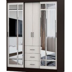Шкаф-купе ШКП 1 (Венге/Ясень Анкор светлый) в Ишиме - ishim.mebel24.online | фото