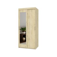 ТОМАС Шкаф-купе с зеркалом Ирландский дуб Т22 в Ишиме - ishim.mebel24.online | фото