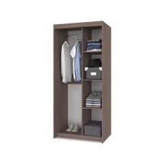 ТОМАС Шкаф-купе с зеркалом Шимо темный/светлый Т22 в Ишиме - ishim.mebel24.online | фото 2