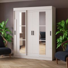 Шкаф-купе ТВИСТ Белый в Ишиме - ishim.mebel24.online | фото 1