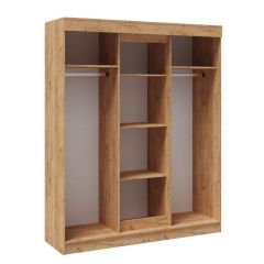 Шкаф-купе ТВИСТ Белый/Дуб юкон в Ишиме - ishim.mebel24.online | фото 2