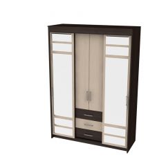 Шкаф-купе комби Юнона (1600) в Ишиме - ishim.mebel24.online | фото