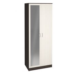 Шкаф Ронда ШК-20 без зеркала (венге/беленый дуб) в Ишиме - ishim.mebel24.online | фото 3