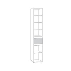 Шкаф с ящиком 13.202 Сидней в Ишиме - ishim.mebel24.online | фото 2