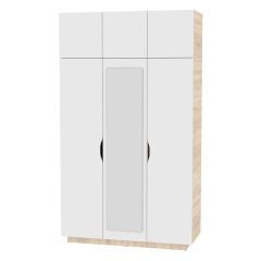 Шкаф с зеркалом "Аврора (H21_M)" в Ишиме - ishim.mebel24.online | фото