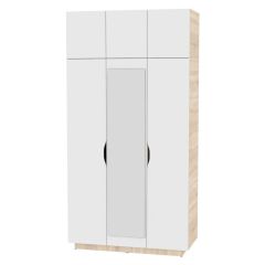 Шкаф с зеркалом "Аврора (H23_M)" в Ишиме - ishim.mebel24.online | фото