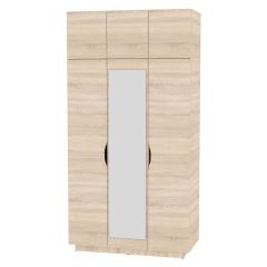 Шкаф с зеркалом "Аврора (H23_M)" в Ишиме - ishim.mebel24.online | фото 5