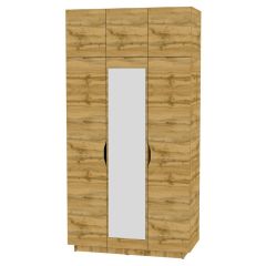Шкаф с зеркалом "Аврора (H23_M)" в Ишиме - ishim.mebel24.online | фото 18