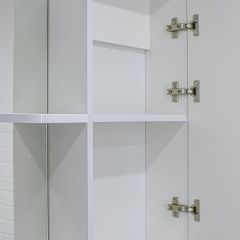 Шкаф-зеркало Норма 1-55 правый АЙСБЕРГ (DA1604HZ) в Ишиме - ishim.mebel24.online | фото 6