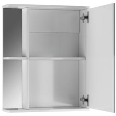 Шкаф-зеркало Норма 1-55 правый АЙСБЕРГ (DA1604HZ) в Ишиме - ishim.mebel24.online | фото 2