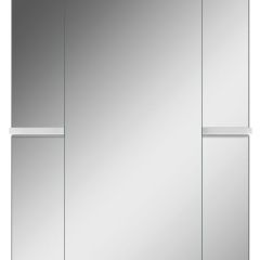 Шкаф-зеркало Норма 2-55 левый АЙСБЕРГ (DA1609HZ) в Ишиме - ishim.mebel24.online | фото 4