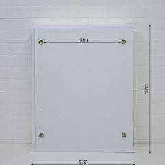 Шкаф-зеркало Радуга Белый 55 левый/правый АЙСБЕРГ (DA1138HZR) в Ишиме - ishim.mebel24.online | фото 5