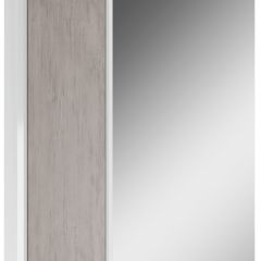 Шкаф-зеркало Uno 60 Дуб серый левый/правый Домино (DU1503HZ) в Ишиме - ishim.mebel24.online | фото 2