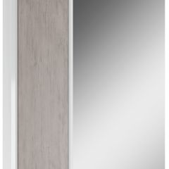 Шкаф-зеркало Uno 60 Дуб серый левый/правый Домино (DU1503HZ) в Ишиме - ishim.mebel24.online | фото 2