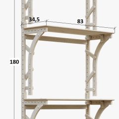 Система  хранения  Конструктор Арт. СХ3-1 в Ишиме - ishim.mebel24.online | фото 2