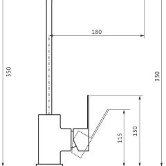 Смеситель MS-012 в Ишиме - ishim.mebel24.online | фото 2