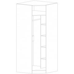 ДИАНА Шкаф угловой в Ишиме - ishim.mebel24.online | фото 2