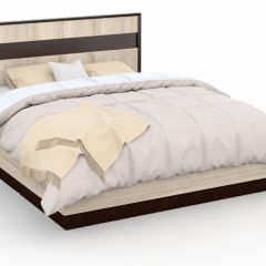 Спальня Эшли Кровать 160 с подъемным механизмом Венге/Дуб сонома в Ишиме - ishim.mebel24.online | фото 1