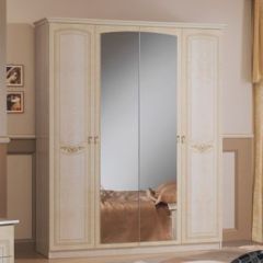 Спальня Ирина (комплект 4 дв.) беж в Ишиме - ishim.mebel24.online | фото 2