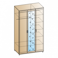 Спальня Мелисса композиция 3 (Акация Молдау) в Ишиме - ishim.mebel24.online | фото 4