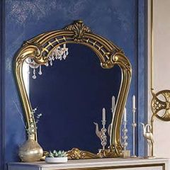 Спальня Ольга (комплект 6 дв.) беж/золото матовый в Ишиме - ishim.mebel24.online | фото 6